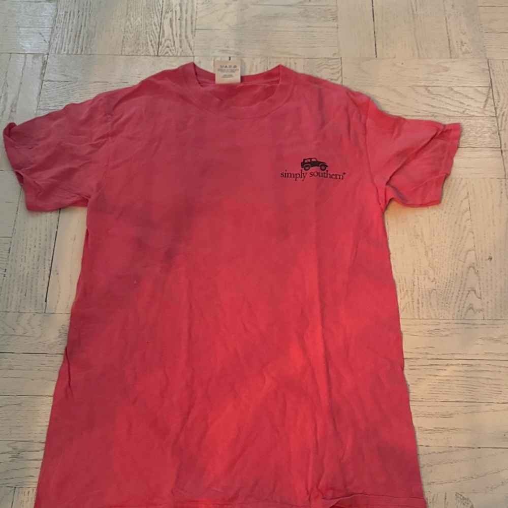 Simply Southern Coral Women’s Short Sleeve Tee